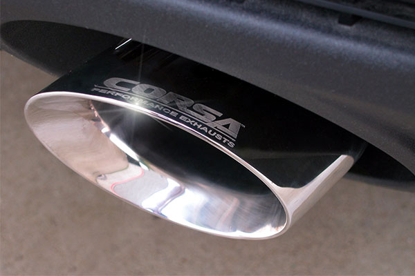 Chrome Corsa exhaust tip