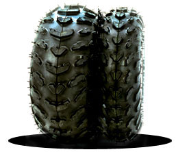 Atv tire close up