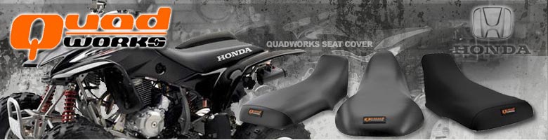 Quadworks Atv Seat Cover For Trx400ex 99 06 - 99 Honda 400ex Seat Cover