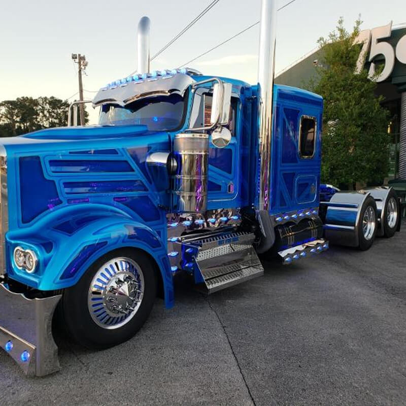 ATX AO403 Roulette Polished Dually Wheels | 4WheelOnline.com