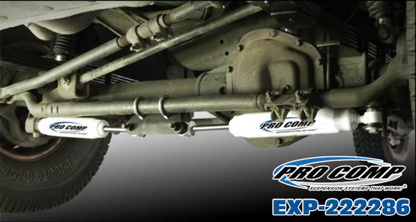 Dual steering stabilizer 2006 ford f350