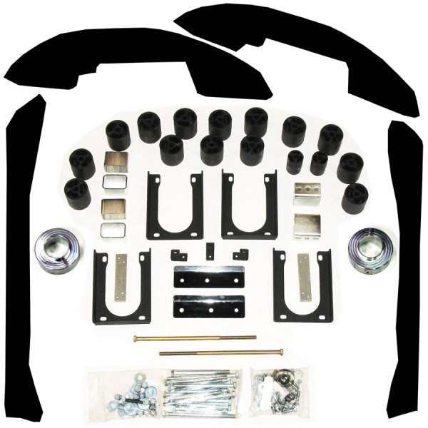 performance accessories body lift kit dodge dakota