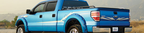 Ford f-150 with bedrails