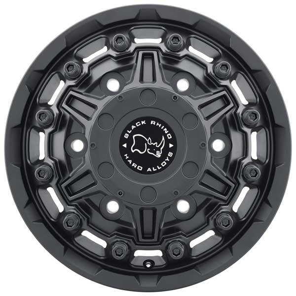 Black Rhino Destroyer Matte Black Dually Wheels | 4WheelOnline.com