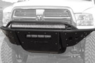 Stealth Front Bumper on a Ram 2500