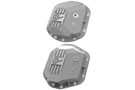 aFe Street Series Front and Rear Differential Covers in raw finish