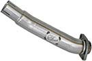 48-48024 2018-19 JL Wrangler V6-3.6L; Twisted Steel 2.5' 409 Stainless Steel Loop-Delete Down-Pipe