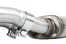 49-46403 2009-15 A4 (B8) L4-2L; MACH Force-Xp 2¾" to 2¼" 409 Stainless Steel Cat-Back Exhaust System