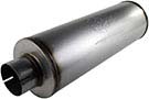 49-91002 Mach Force XP Muffler, 4" Inlet(Center)/Outlet (Center), 30" Length (Stainless)