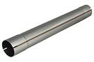 49-91004 Mach Force XP Muffler Delete Pipe, 4" Inlet(Center)/Outlet (Center), 30" Length (Stainless)