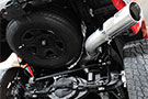 aFe POWER Aluminized Exhaust Systems installed on Dodge Ram