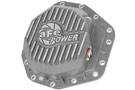 aFe Street Series Rear Differential Cover features raw aluminum finish for a true custom look