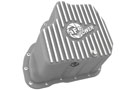 aFe Street Series Engine Oil Pan in raw finish with machined fins