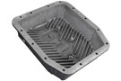 aFe transmission pan adds an additional 2 quarts over stock