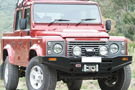 ARB Deluxe Bumper on a Land Rover Defender 90 County