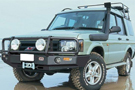 ARB Deluxe Bumper installed on a Land Rover Discovery II