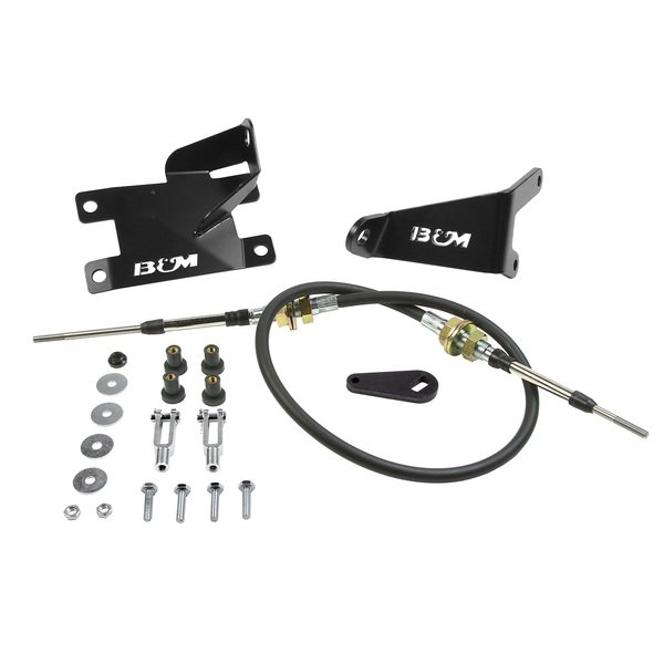 B&M Transfer Case Shift Cable Conversion Kit | 4WheelOnline.com