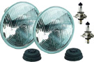 Pair of Round Conversion Headlamps by Hella