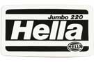 White Hella Jumbo 220 Series Stone Shield