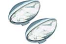Hella FF300 Lights with grey housing and clear lens