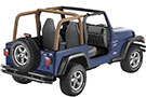 Spice Bestop Sport Bar Cover on a Jeep TJ