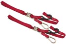 Carabiner Soft Hook Tie Downs (Red) - 100536