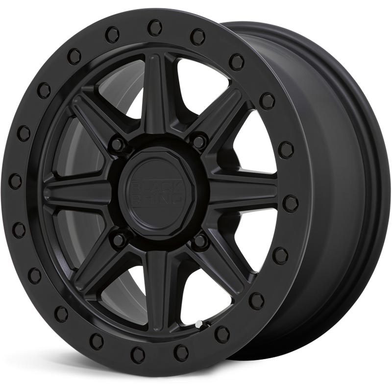 Black Rhino Powersports Webb Utv Matte Black Wheels 4939