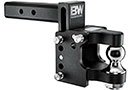 Tow & Stow Pintle Hitch with 2-inch Ball and 8-inch Drop