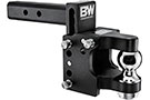 Tow & Stow Pintle Hitch with 2-5/16 inch Ball and 8-inch Drop