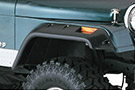 Front Cut-Out Fender Flare on a Jeep CJ