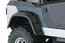 Rear Cut-Out Fender Flare on a Jeep CJ