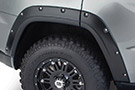 Rear Pocket Style Jeep Fender Flares on a Grand Cherokee