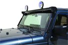 Jeep Wrangler sporting CARR XRS rota light bar