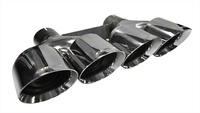 Corsa Performance® 14062 Pro-Series Replacement Exhaust Tip Kit; Rear Exit, Quad 4.5in Polished