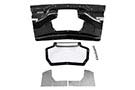Corsa Performance C8 Corvette Carbon Fiber Trunk Panel with Polycarbonate Window