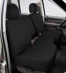 Covercraft Polycotton SeatSaver Custom Front Row Seat Covers-Charcoal