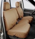 Covercraft Polycotton SeatSaver Custom Front Row Seat Covers-Tan