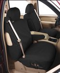 Covercraft Polycotton SeatSaver Custom Front Row Seat Covers-Charcoal