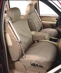 Covercraft Polycotton SeatSaver Custom Second Row Seat Covers-Taupe