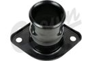 Crown® 53021536AC Thermostat Housing; Black;