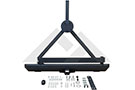 Crown Automotive Rear Bumper and Tire Carrier with complete installation hardware