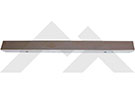 Stainless Steel Front Bumper Overlay for YJ Wrangler