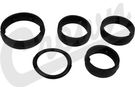 Crown® 68191356AA Engine Oil Filter Adapter O-Ring Kit; Models w/Pentastar Engine; Includes All Seals For Oil Filter And Adap