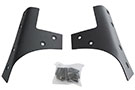 Black Windshield Brackets with bolts from Smittybilt