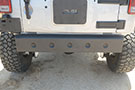 	DV8 Hammer Forged Stubby Rear Bumper on a Jeep JK Wrangler