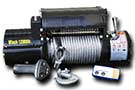 DV8 12000 lbs. Winch Black with Steel Cable and Wireless remote