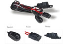 Universal wiring harness for DV8 LED lights