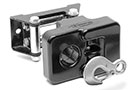 UTV and ATV Small Winch Roller Fairlead Isolator, Black