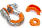 D-Ring Isolator & Washers (Fluorescence Orange)