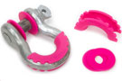 D-Ring Isolator & Washers (Fluorescence Pink)